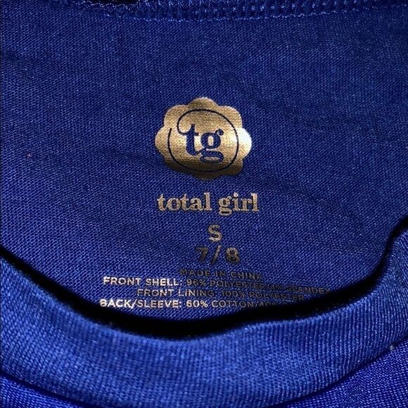 Total Girl shirt long sleeves NWT - Picture 3 of 5